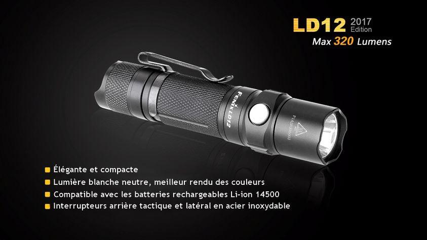 Fenix LD12 une petite lampe fiable et pratique au quotidien. - [shop_name]