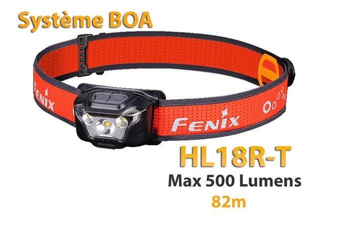 🔆Fenix HL18R-T - lampe frontale système BOA - Revendeur Officiel Lampes FENIX depuis 2008 | Votre Boutique en ligne FENIX®