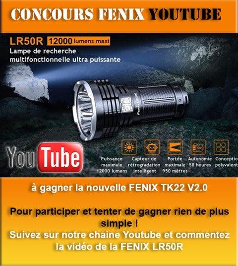 🎁Concours Fenix - Une lampe Fenix TK22 V2.0 à gagner ! - Revendeur Officiel Lampes FENIX depuis 2008 | Votre Boutique en ligne FENIX®