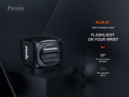 Fenix ALW-01 - Support de lampe pour poignet - Revendeur Officiel Lampes FENIX depuis 2008 | Votre Boutique en ligne FENIX®