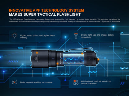 Fenix TK05R - Lampe de poche tactique rechargeable USB-C - 1000 lumens