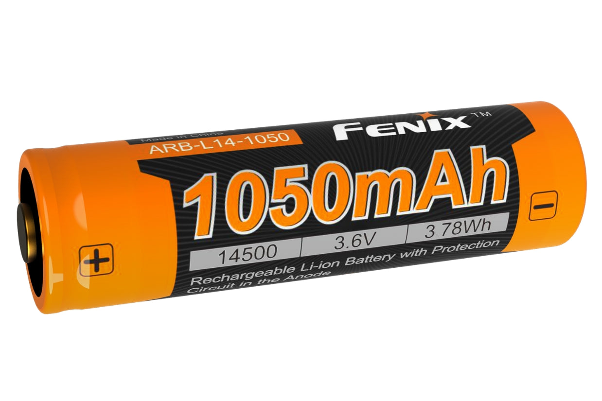 FENIX - ARBL14-1050 - Batterie rechargeable 3.6V - 1050 mAh - Revendeur Officiel Lampes FENIX depuis 2008 | Votre Boutique en ligne FENIX®