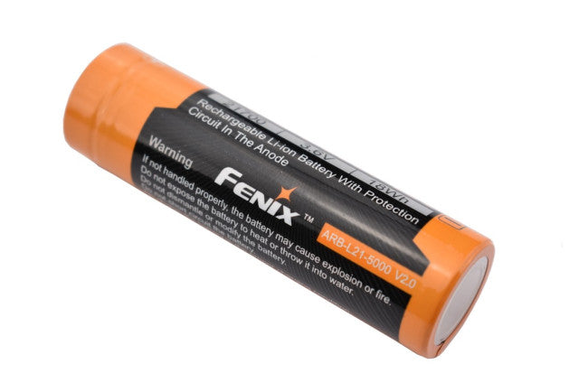 Fenix ARBL21-5000 V2.0 - Batterie 21700 - 3,6V 5000mAh - Revendeur Officiel Lampes FENIX depuis 2008 | Votre Boutique en ligne FENIX®