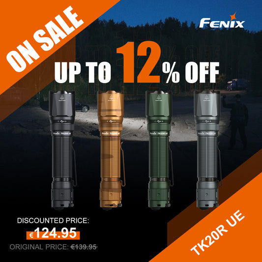 Fenix TK20R UE - 2800 Lumens - 465 mètres de portée