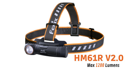 Fenix HM61R V2.0 - 1200 Lumens - Recharge magnétique - Multifonctions Revendeur Officiel Lampes FENIX depuis 2008 | Votre Boutique en ligne FENIX®