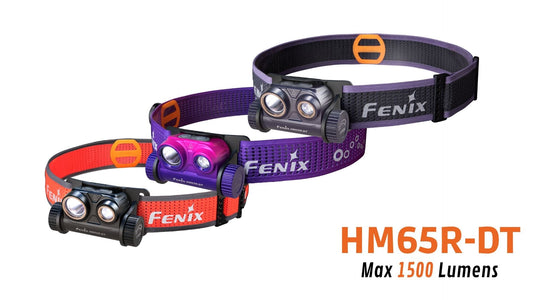 Fenix HM65R-DT - 1500 Lumens - 170 mètres de portée Revendeur Officiel Lampes FENIX depuis 2008 | Votre Boutique en ligne FENIX®