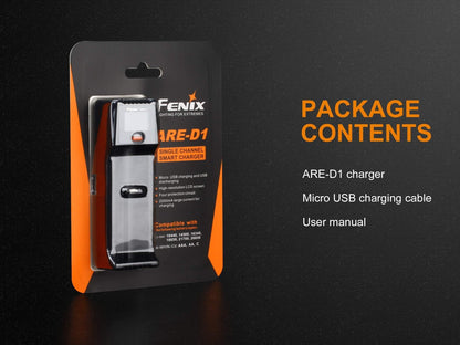 Chargeur de batterie Fenix ARE-D1 Site Officiel FENIX® - Votre boutique en ligne Fenix®