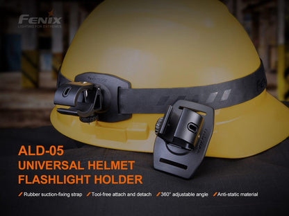 Fenix ALD-05 - Support universel pour lampe de casque Revendeur Officiel Lampes FENIX depuis 2008 | Votre Boutique en ligne FENIX®