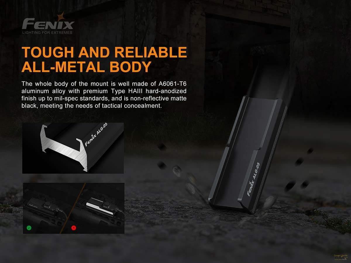 Fenix ALG-05 - Support de rail pour interrupteur distant Site Officiel FENIX® - Votre boutique en ligne Fenix®