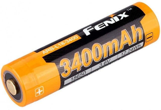 Fenix pile ARBL18-3400 - Batterie 3.6V - 3400mAh Site Officiel FENIX® - Votre boutique en ligne Fenix®