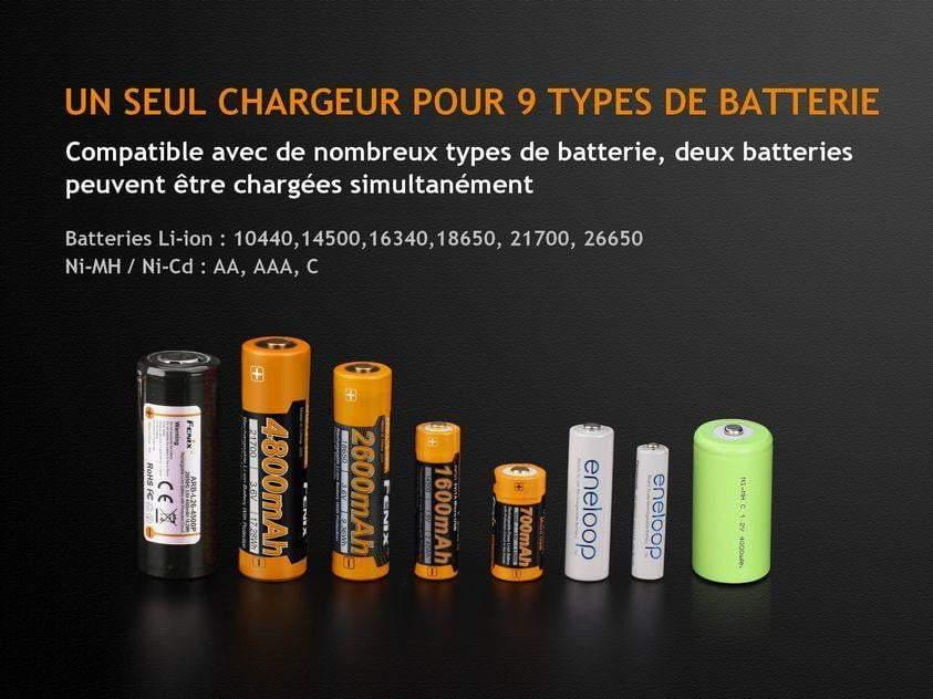 Fenix ARE-A4 - Chargeur de batterie intelligent à 4 canaux Site Officiel FENIX® - Votre boutique en ligne Fenix®