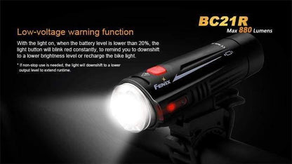 Fenix BC21R - 880 Lumens - rechargeable Site Officiel FENIX® - Votre boutique en ligne Fenix®