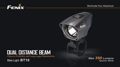 Fenix BT10 - lampe de vélo - 350 lumens Site Officiel FENIX® - Votre boutique en ligne Fenix®