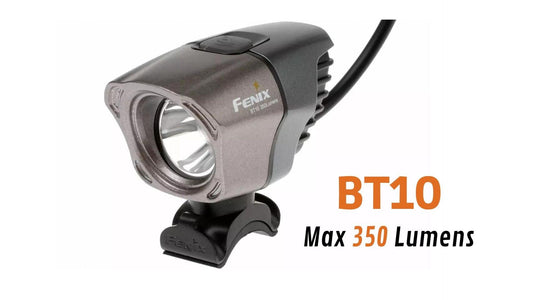Fenix BT10 - lampe de vélo - 350 lumens Site Officiel FENIX® - Votre boutique en ligne Fenix®