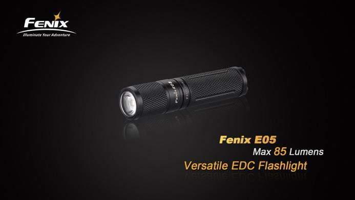 Fenix E05 - coloris bleu - édition 2014 - 85 Lumens + pile Site Officiel FENIX® - Votre boutique en ligne Fenix®