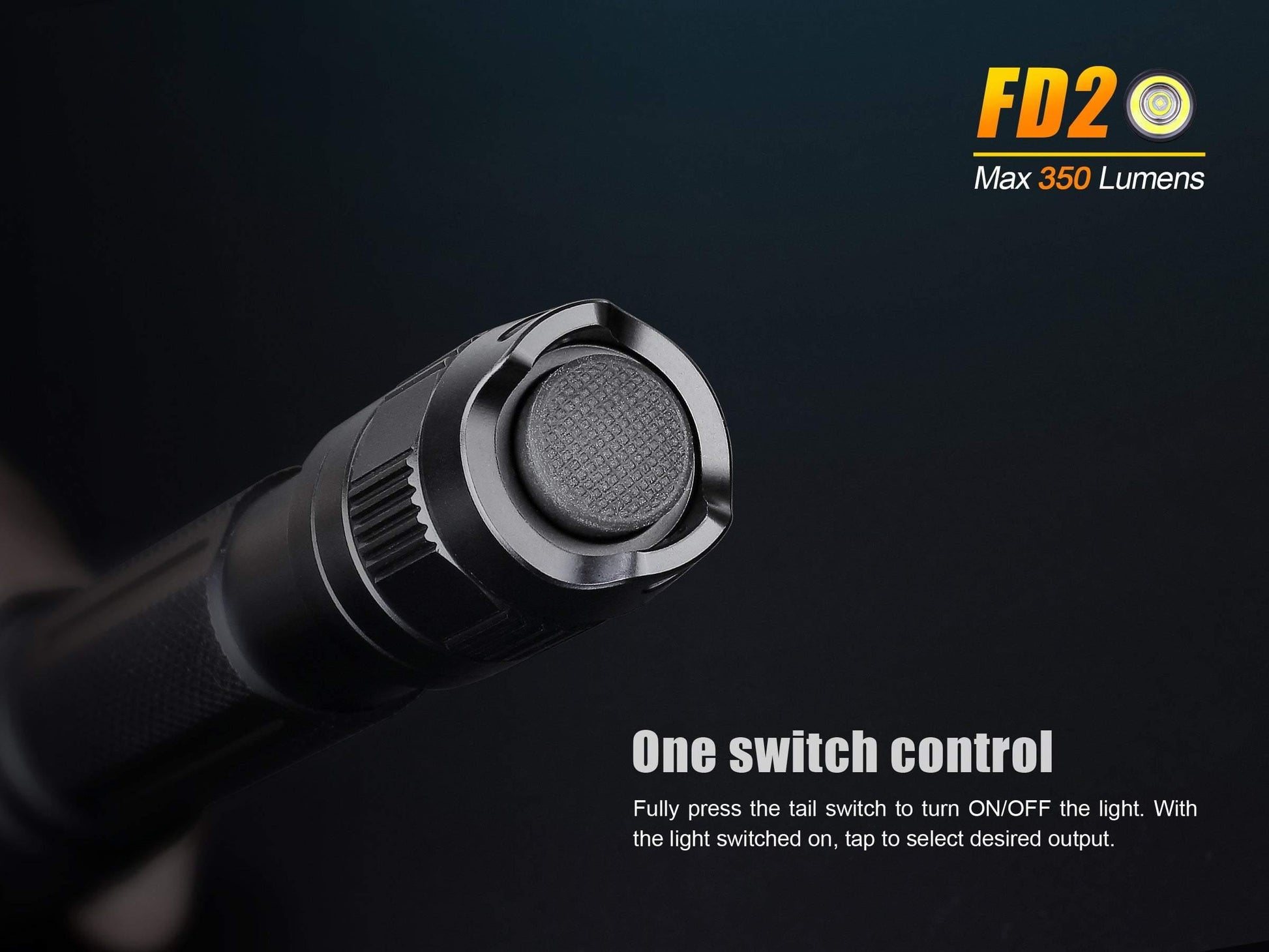 Fenix FD20 - 350 Lumens - avec 2 piles AA Site Officiel FENIX® - Votre boutique en ligne Fenix®