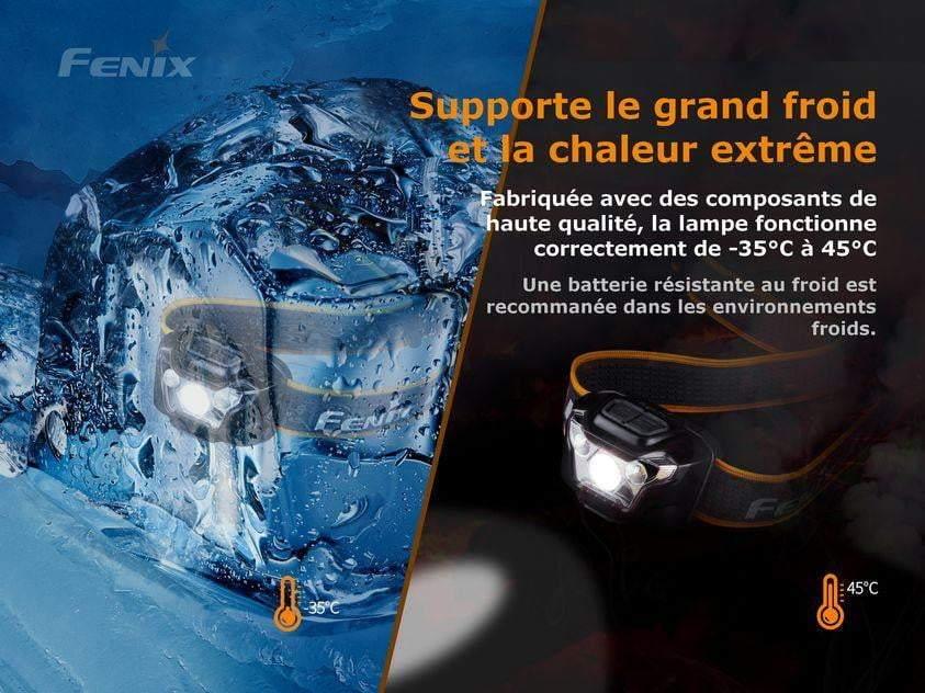 Fenix HL18RW - Lampe frontale dédiée au trail running - 500 lumens Site Officiel FENIX® - Votre boutique en ligne Fenix®