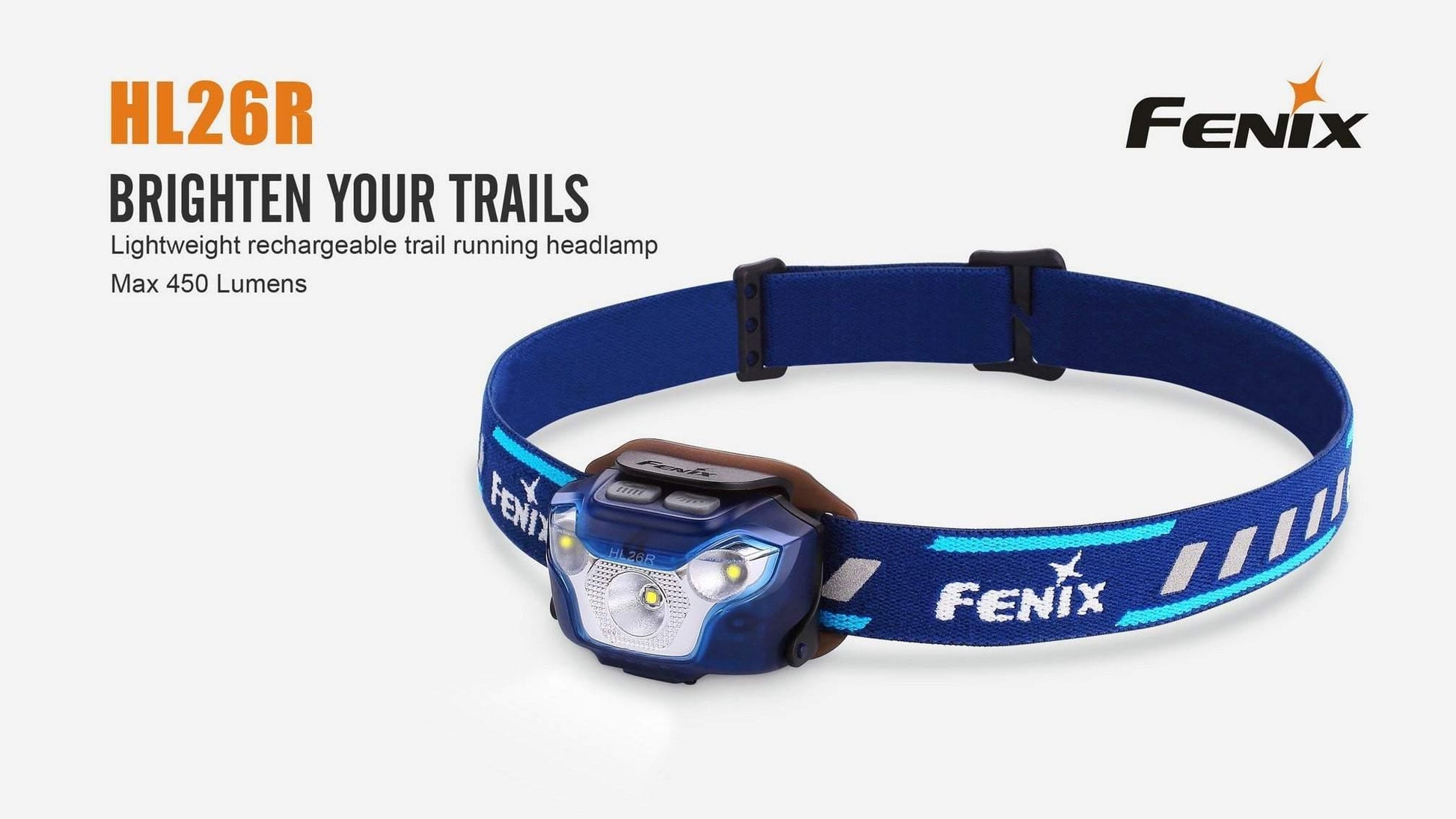 Fenix HL26R - 450 Lumens - avec pile rechargeable Site Officiel FENIX® - Votre boutique en ligne Fenix®