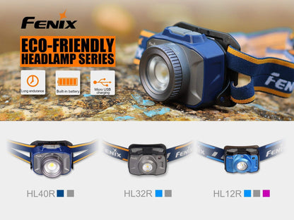 Fenix HL32R rechargeable - 600 lumens Site Officiel FENIX® - Votre boutique en ligne Fenix®