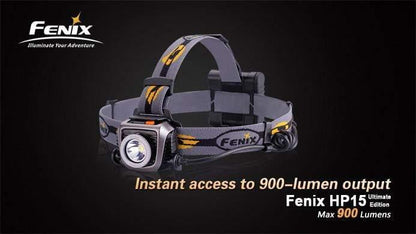 Fenix HP15 Ultimate édition - 900 Lumens Site Officiel FENIX® - Votre boutique en ligne Fenix®