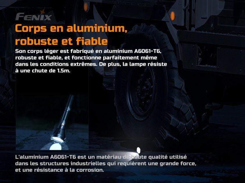 Fenix HT18 lampe tactique longue portée - 1500 lumens - 925 mètres Site Officiel FENIX® - Votre boutique en ligne Fenix®