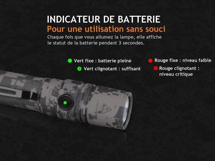 Fenix PD35 V2.0 Digital Camo édition - 1000 Lumens - camouflage numérique Site Officiel FENIX® - Votre boutique en ligne Fenix®