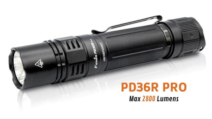 Fenix PD36R PRO - 2800 Lumens - Rechargeable USB-C avec batterie 5000mAh Revendeur Officiel Lampes FENIX depuis 2008 | Votre Boutique en ligne FENIX®