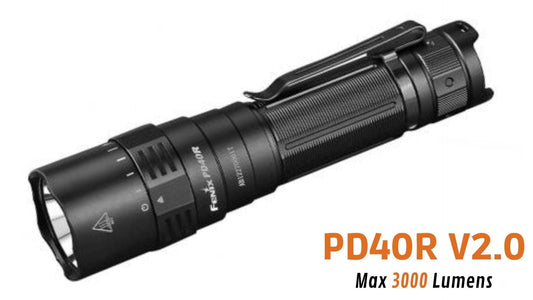 Fenix PD36 TAC - lampe tactique - 3000 lumens - pack complet
