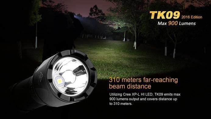 Fenix TK09 - édition 2016 - 900 Lumens Site Officiel FENIX® - Votre boutique en ligne Fenix®