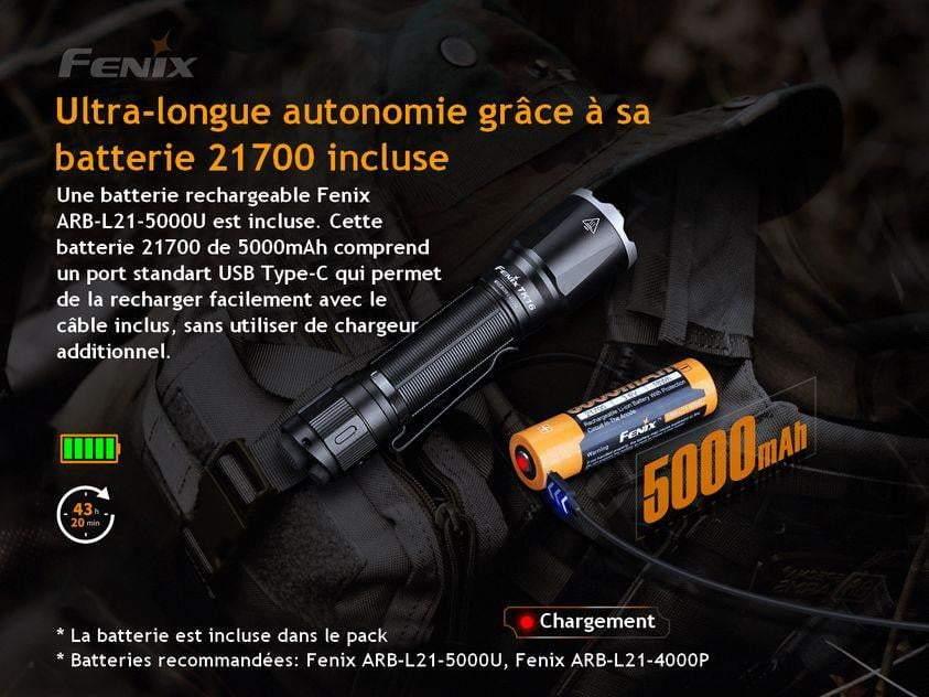 Fenix TK16 V2.0 - 3100 Lumens - double commutateur arrière - pack complet Site Officiel FENIX® - Votre boutique en ligne Fenix®