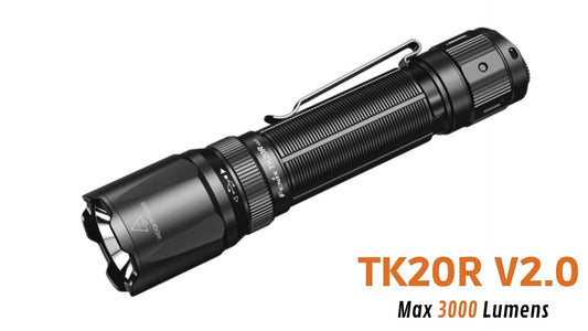 Fenix TK20R V2.0 - 3000 lumens - Rechargeable USB-C Revendeur Officiel Lampes FENIX depuis 2008 | Votre Boutique en ligne FENIX®
