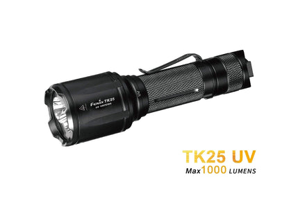 Fenix TK25 UV édition - Lampe tactique LED&UV - 1000 lumens Site Officiel FENIX® - Votre boutique en ligne Fenix®