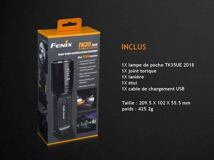Fenix TK35 utlimate édition 2018 - 3200 Lumens Site Officiel FENIX® - Votre boutique en ligne Fenix®
