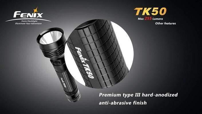 Fenix TK50 - 255 Lumens Site Officiel FENIX® - Votre boutique en ligne Fenix®