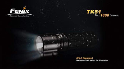 Fenix TK51 - 1800 LUMENS Site Officiel FENIX® - Votre boutique en ligne Fenix®