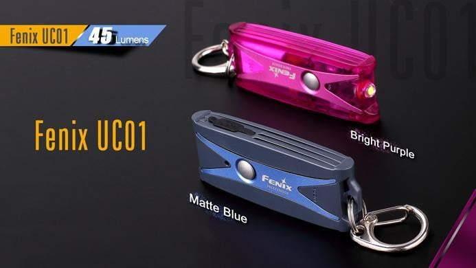 Fenix UC01 Violet - rechargeable USB avec batterie Site Officiel FENIX® - Votre boutique en ligne Fenix®