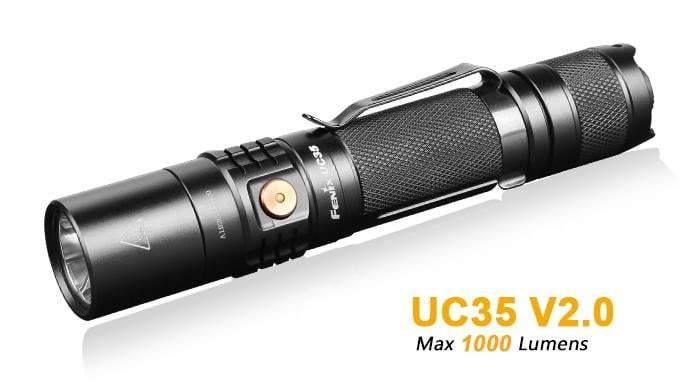 Fenix UC35 V2.0 2018 - 1000 lumens - Tactique et Compacte Site Officiel FENIX® - Votre boutique en ligne Fenix®