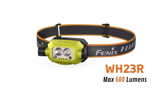 Fenix WH23R - Lampe frontale de travail - Max 600 Lumens Revendeur Officiel Lampes FENIX depuis 2008 | Votre Boutique en ligne FENIX®