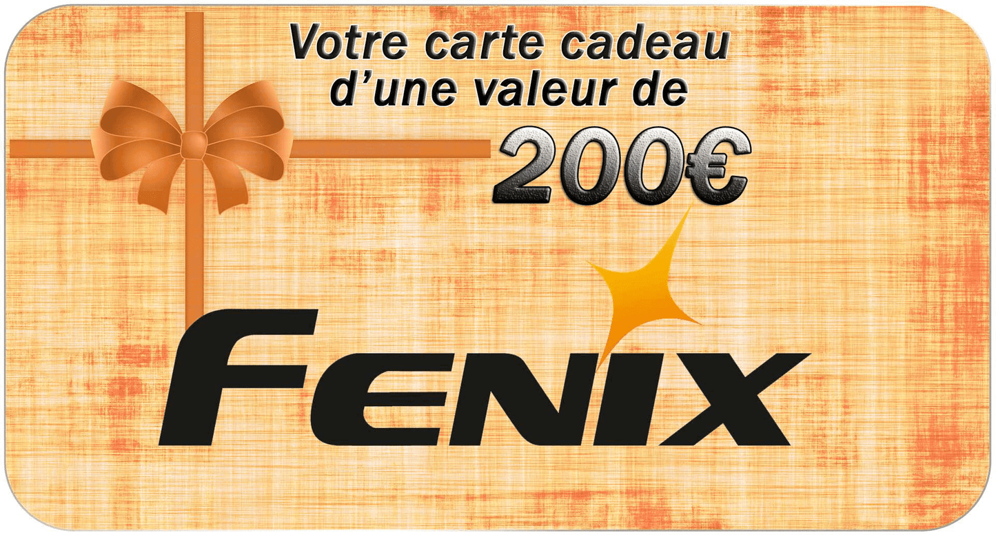 VOTRE CARTE CADEAU FENIX® Site Officiel FENIX® - Votre boutique en ligne Fenix®